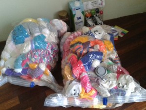 Gifts for Syrian refugee children